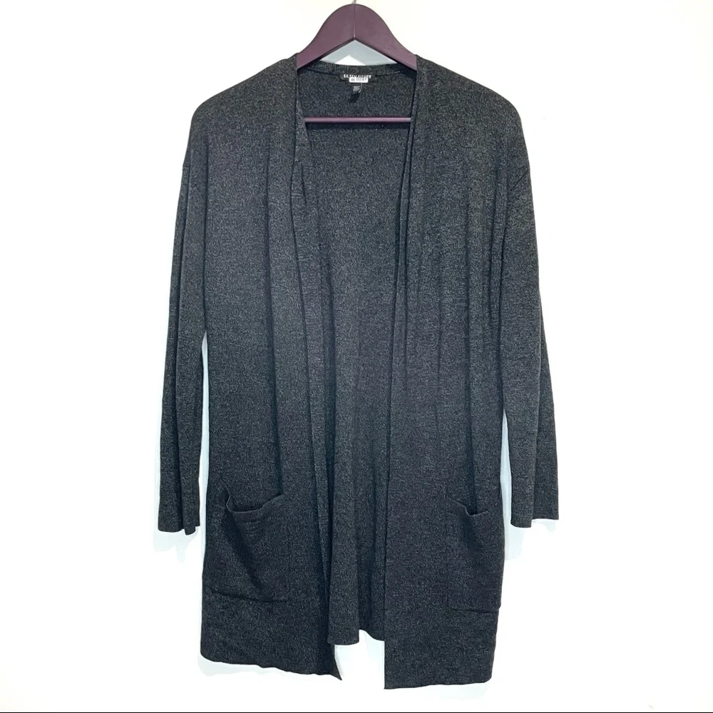Eileen Fisher Open Front Long Cardigan - Picture 1 of 7